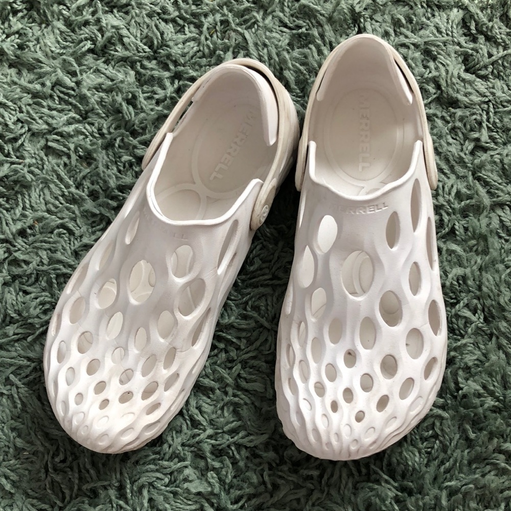 Merrell White Hydro Mocs